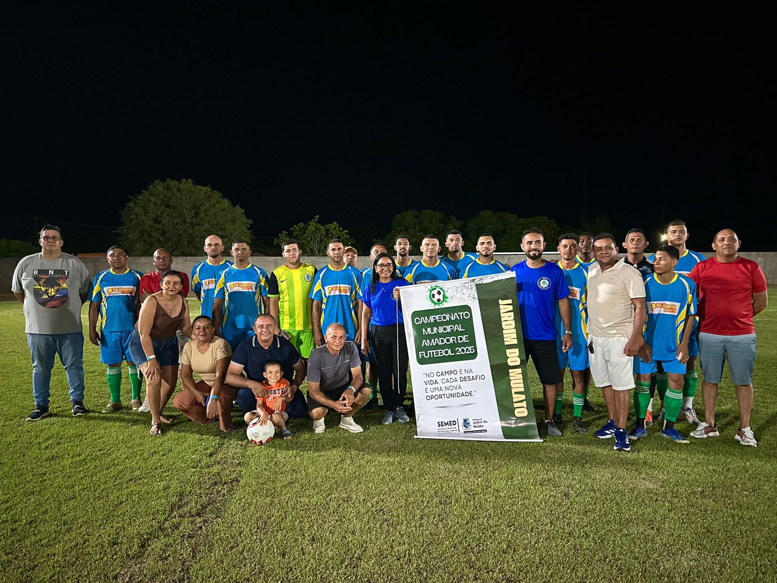 Campeonato Municipal de Futebol Amador 2025 - Foto: Prefeitura de Jardim do Mulato