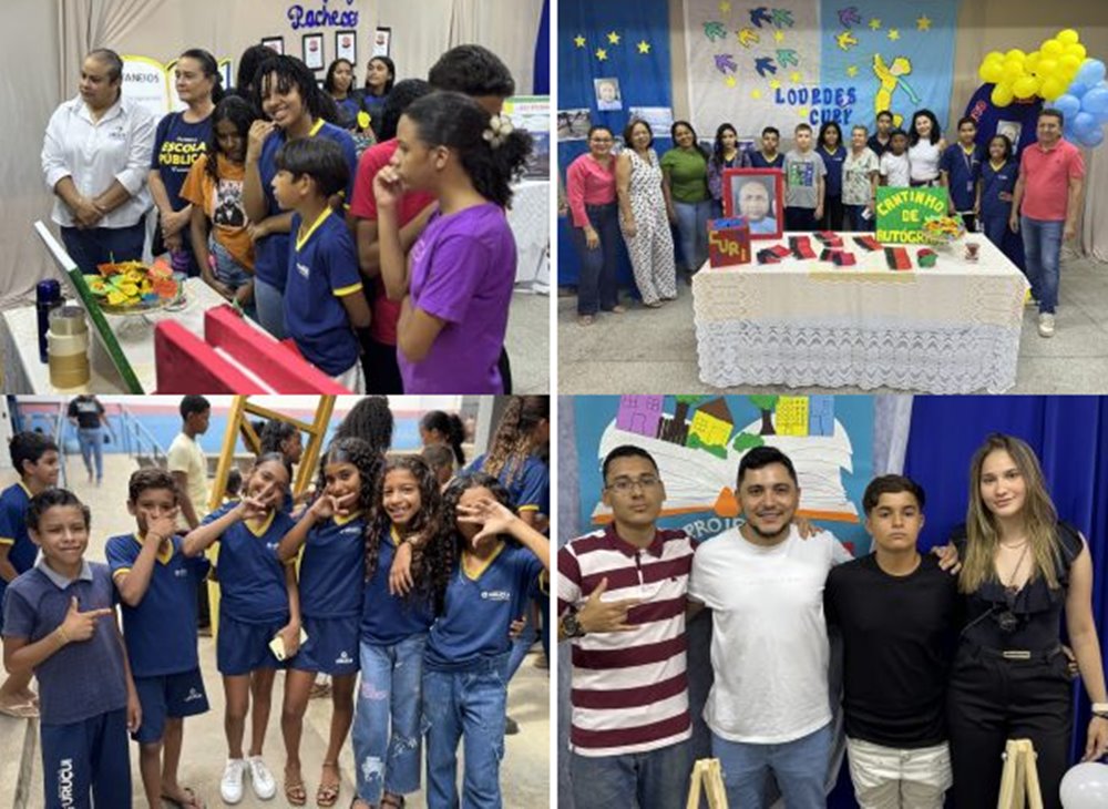 Projeto Cidade Leitora reúne estudantes na I Feira Literária da Unidade Escolar Genésia Neiva - Imagem 2