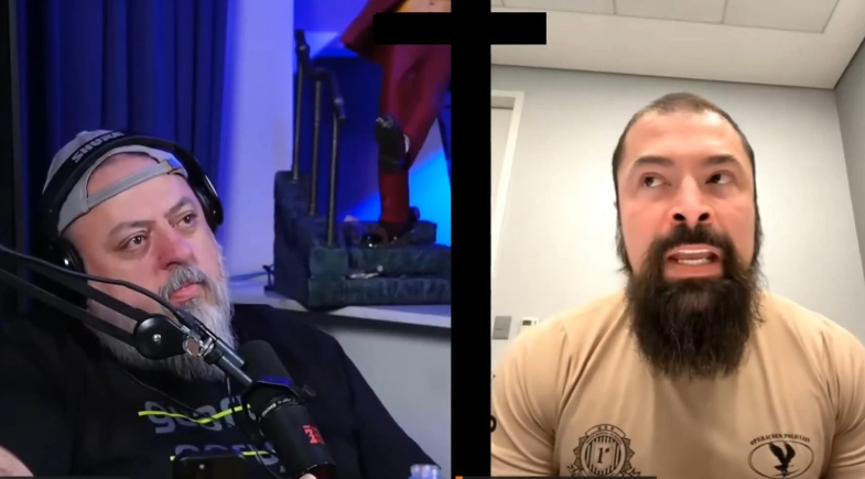 Paulo Bilynskyj deu as declarações xenofóbicas no podcast 3 Irmãos. | Reprodução