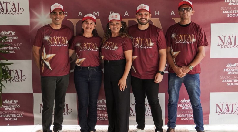 Prefeitura de Francisco Ayres realiza campanha Natal Solidário 2025