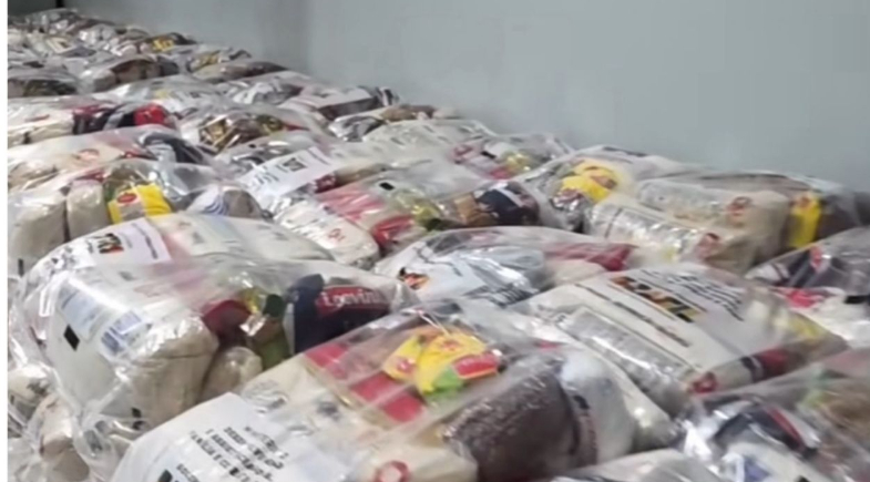 Prefeitura de São José realiza entrega de cestas básicas para a população