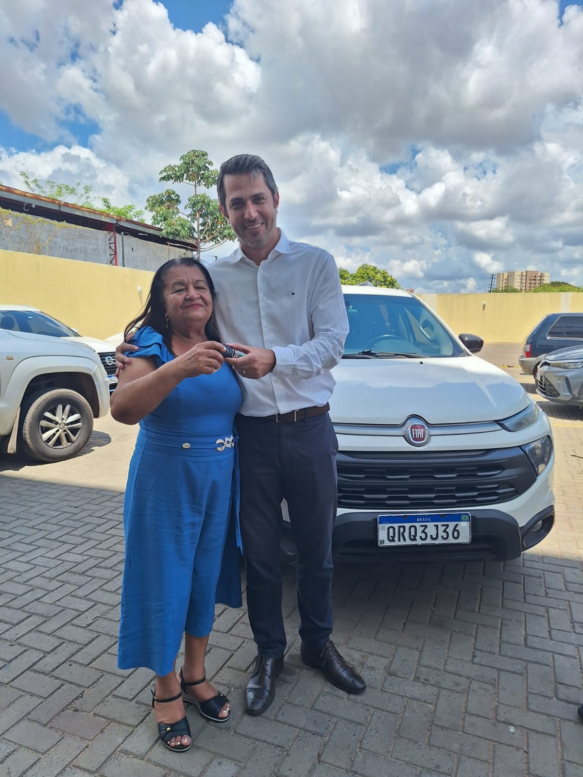 Secretaria do Meio Ambiente de Itainópolis recebe veículo da Secretaria do Meio Ambiente do Estado do Piauí. - Imagem 1