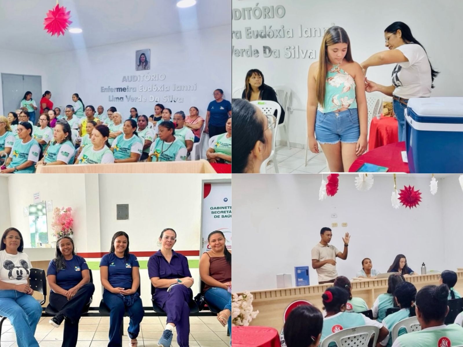 Ação em saúde Equipe 03 - Foto: Prefeitura de Ipiranga do Piauí