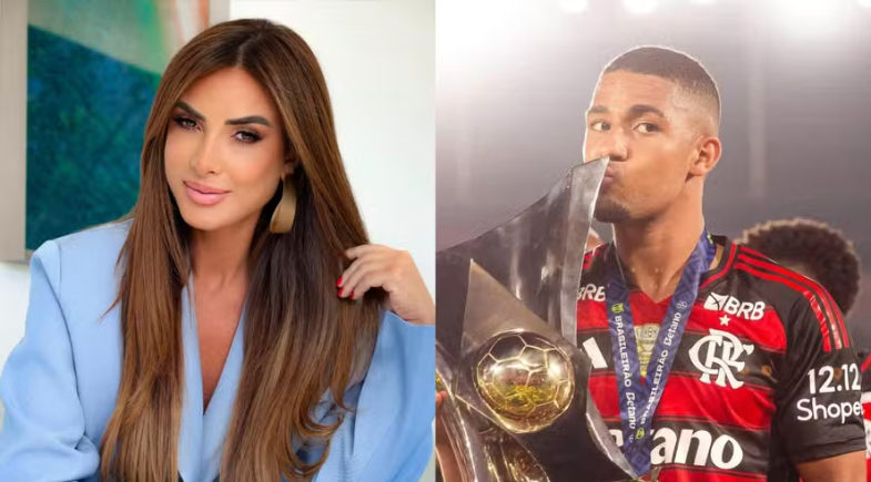 Nicole Bahls afirma que está solteira apesar de rumores com jogador do Flamengo
