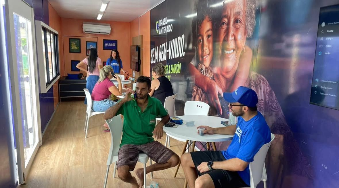 Município de Pimenteiras recebe serviços da Carreta do Programa Brasil Antenado - Imagem 2