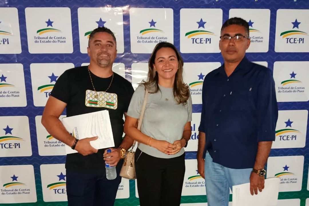 Vereadores e Prefeita de São Gonçalo do Gurguéia participam da XIV Jornada de Conhecimento do TCE-PI