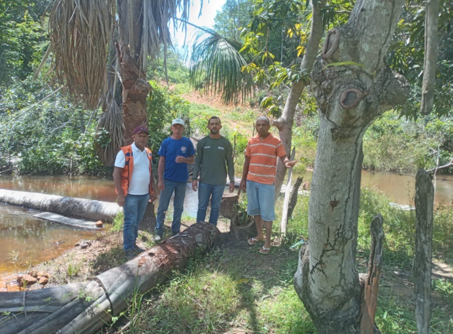 Órgãos de Uruçuí apuram denuncia de danos ambientais na região do Corrente