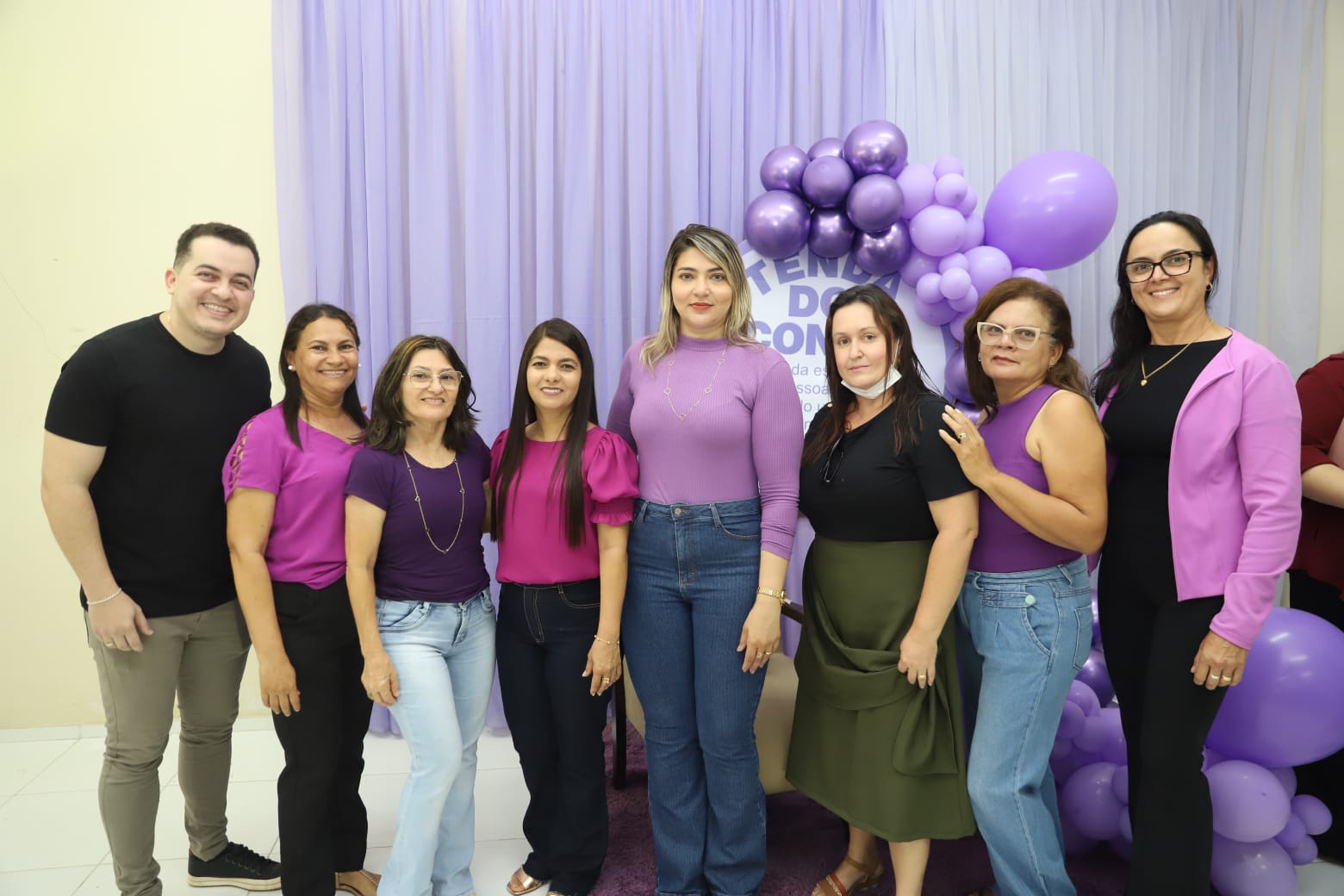 Evento do 'Março Lilás' reforça conscientização sobre o câncer de colo do útero em Pio IX