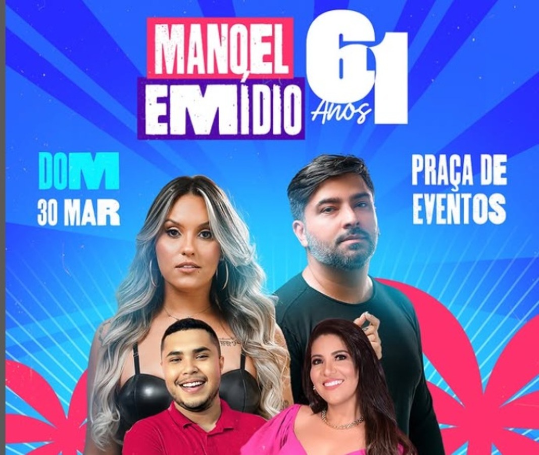 Manoel Emídio Celebra 61 anos de emancipação com programação especial