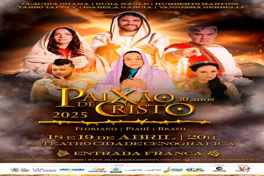 Segue em ritmo acelerado os preparativos finais para Paixão de Cristo 