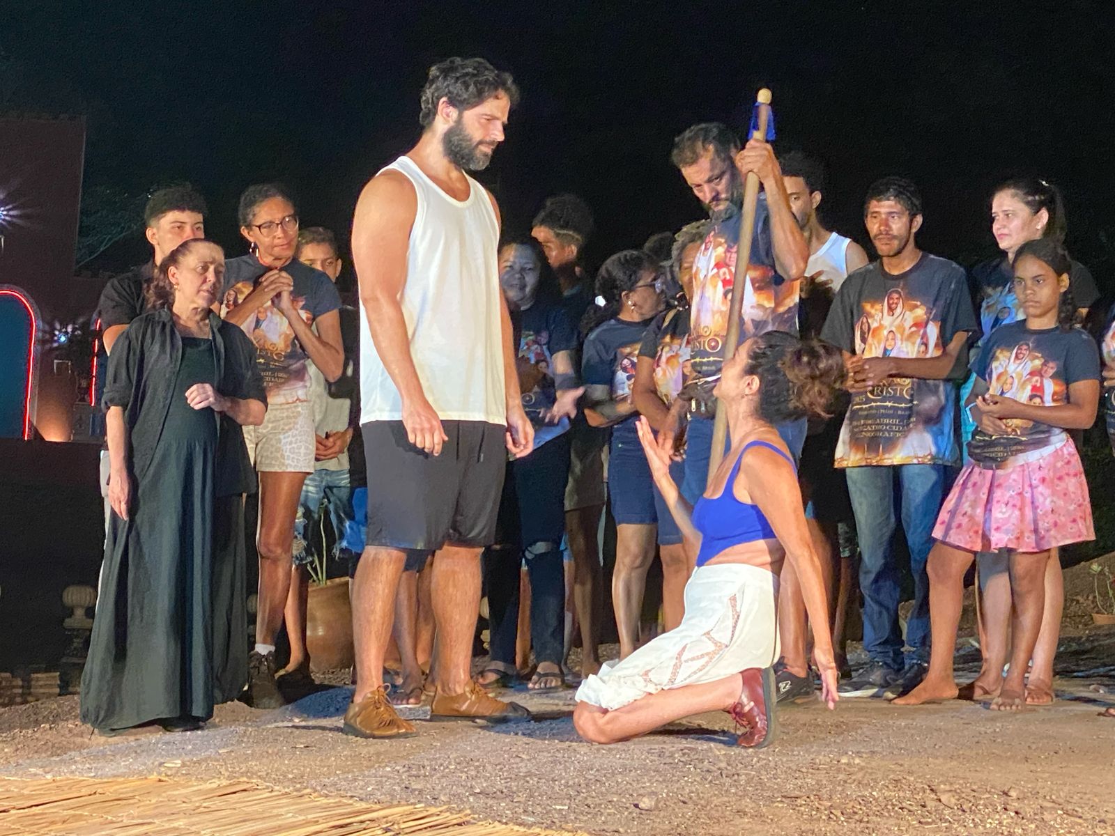 Tudo pronto para exibição da “Paixão de Cristo” logo mais em Floriano