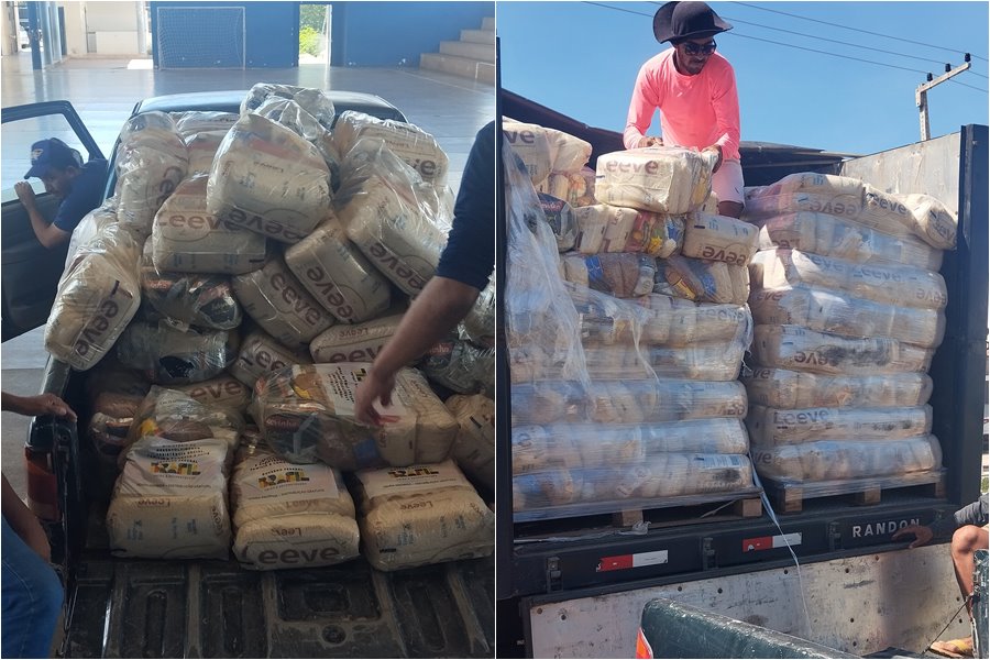 Itainópolis recebe mais de 1.600 cestas básicas para famílias em situação de vulnerabilidade