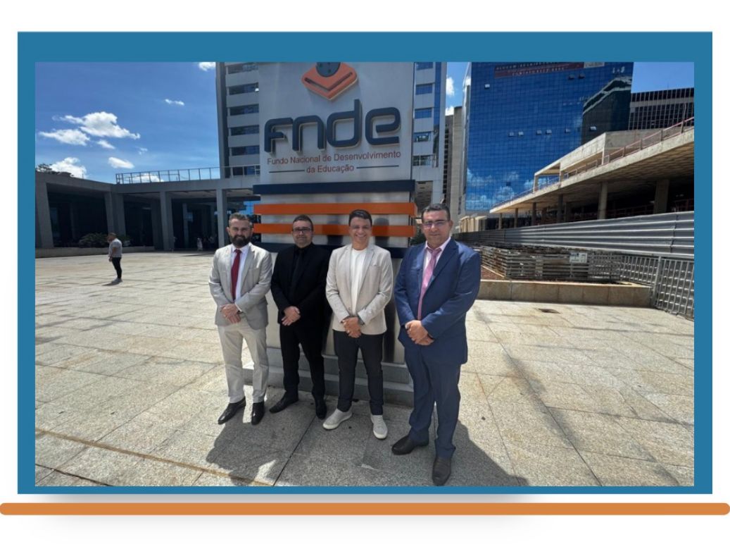 Prefeito Josué Alves busca retomada de obras escolares junto ao FNDE