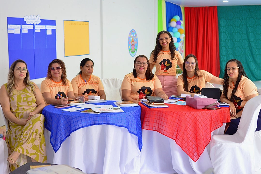 Educação de Marcolândia realiza formação do PPAIC com foco em equidade e alfabetização na idade certa