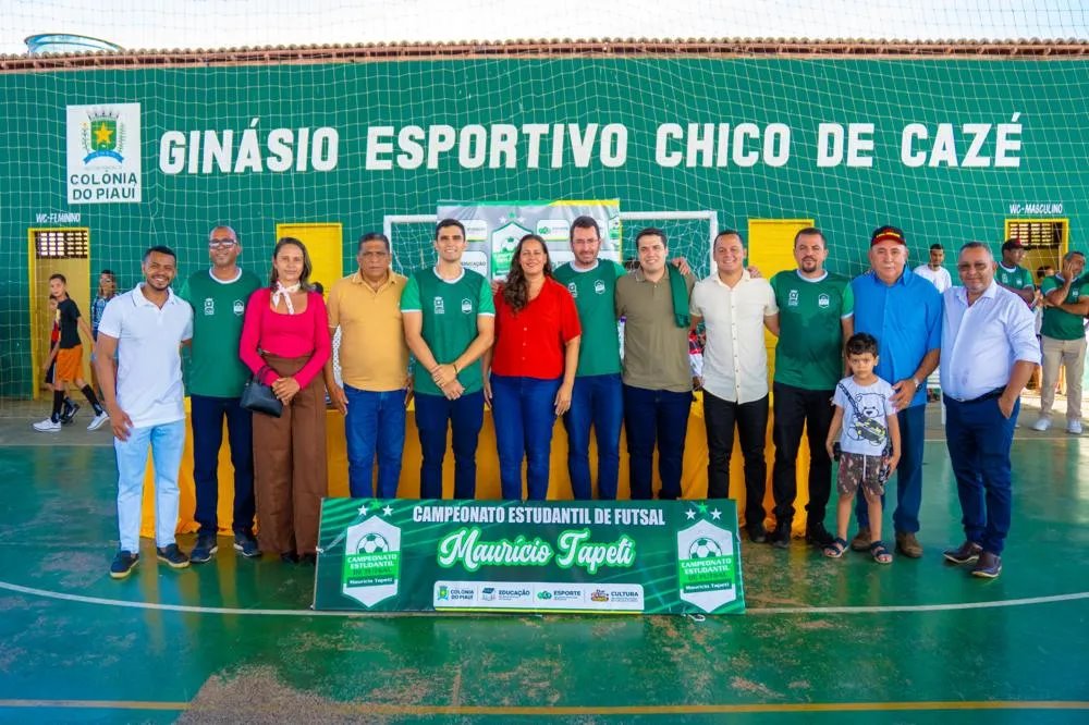 Colônia do Piauí resgata história e valoriza juventude com o retorno do Campeonato Estudantil de Futsal Maurício Tapeti