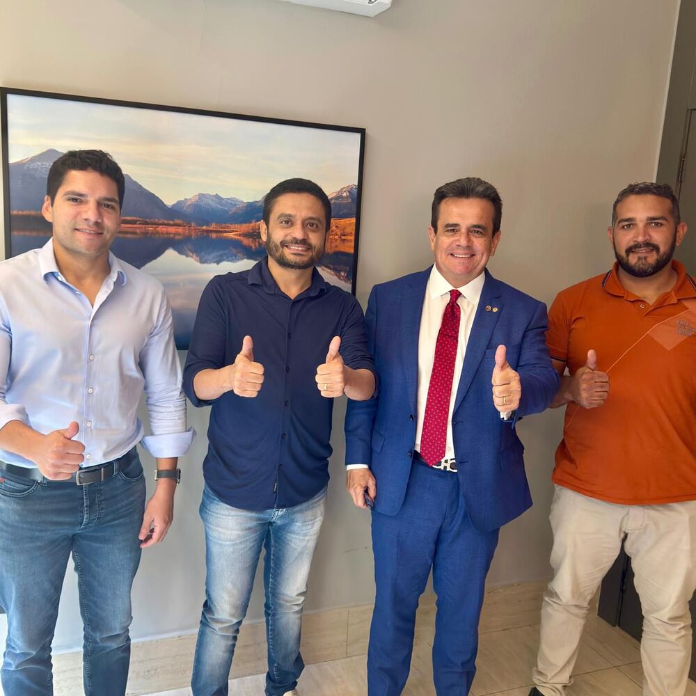 Prefeito de Canto do Buriti trata de pavimentação asfáltica com DER e deputado Henrique Pires