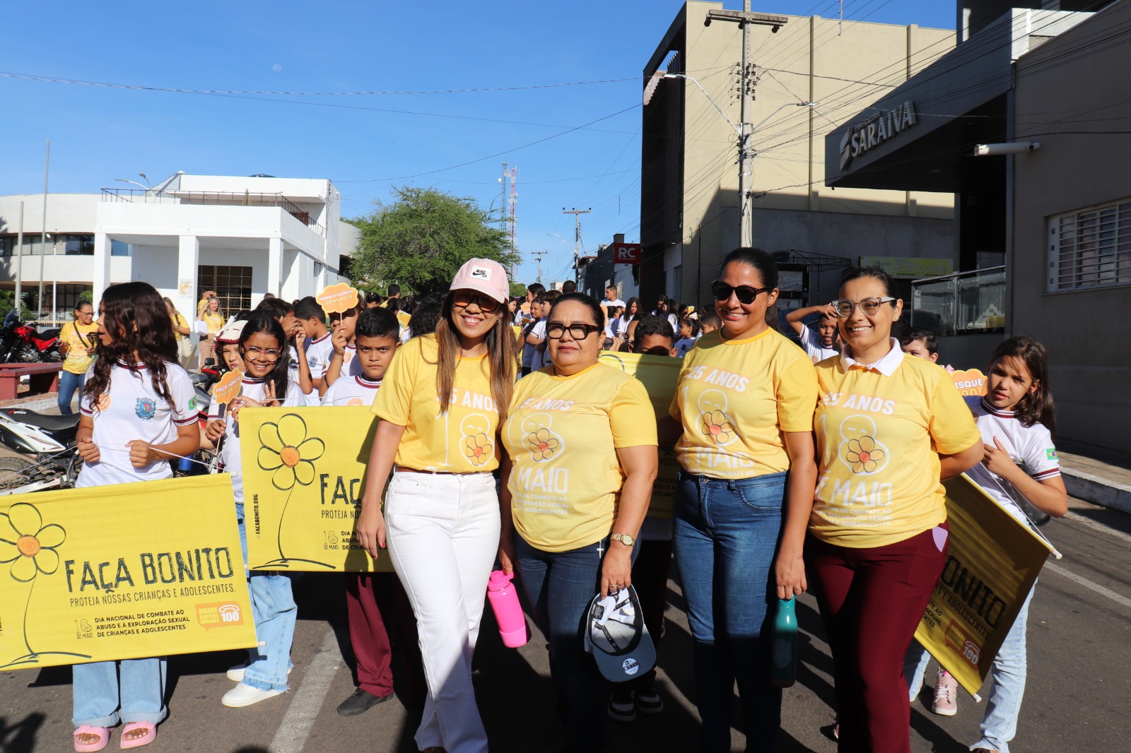 SEMTAS realiza caminhada contra o abuso e exploração sexual infantil em São Raimundo Nonato - Imagem 4
