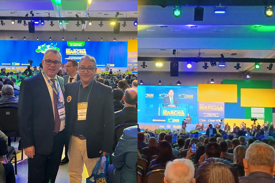 Em Brasília, Prefeito Tropi e Vice Júnior reforçam compromisso com o desenvolvimento de Nazária