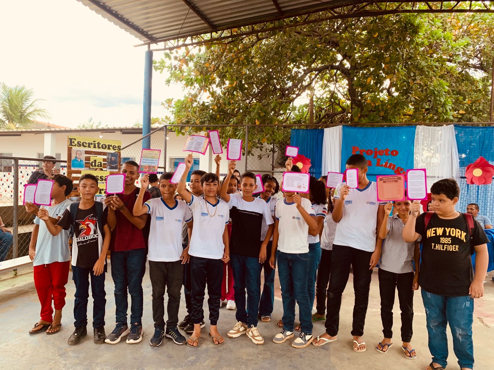 Escola Arica Leal celebra o Dia Mundial da Língua Portuguesa com projeto especial