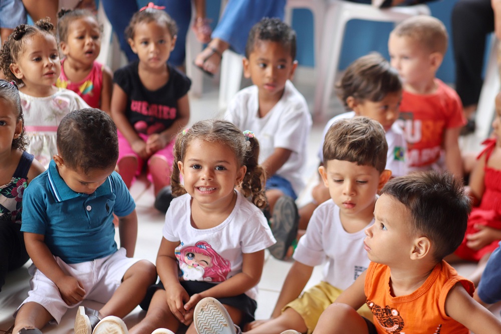 Projeto é implantado em creche (Divulgação)