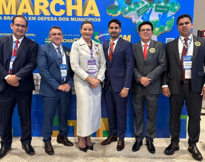 Marcos Mateus participa da Marcha dos Prefeitos em Brasília e reforça a luta por mais investimentos | Foto: Divulgação