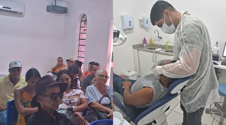 Secretaria Municipal de Saúde entrega dezenas de próteses dentárias para população em São Raimundo Nonato