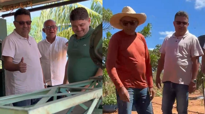 Dr. Corinto Matos reforça compromisso com Marcolândia em dia de intensas agendas administrativas