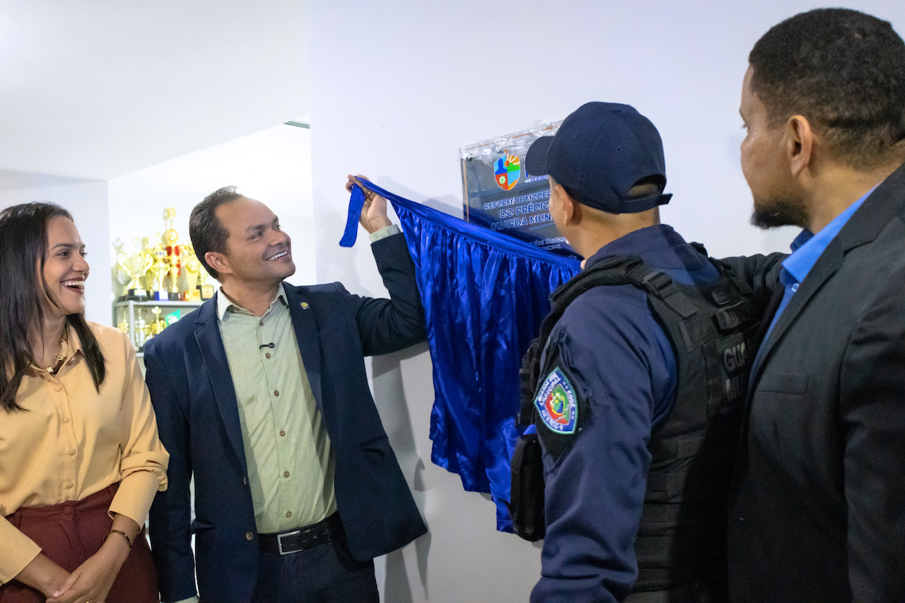 Prefeito Pedro Gomes inaugura sede reformada da Guarda Civil Municipal - Imagem 3