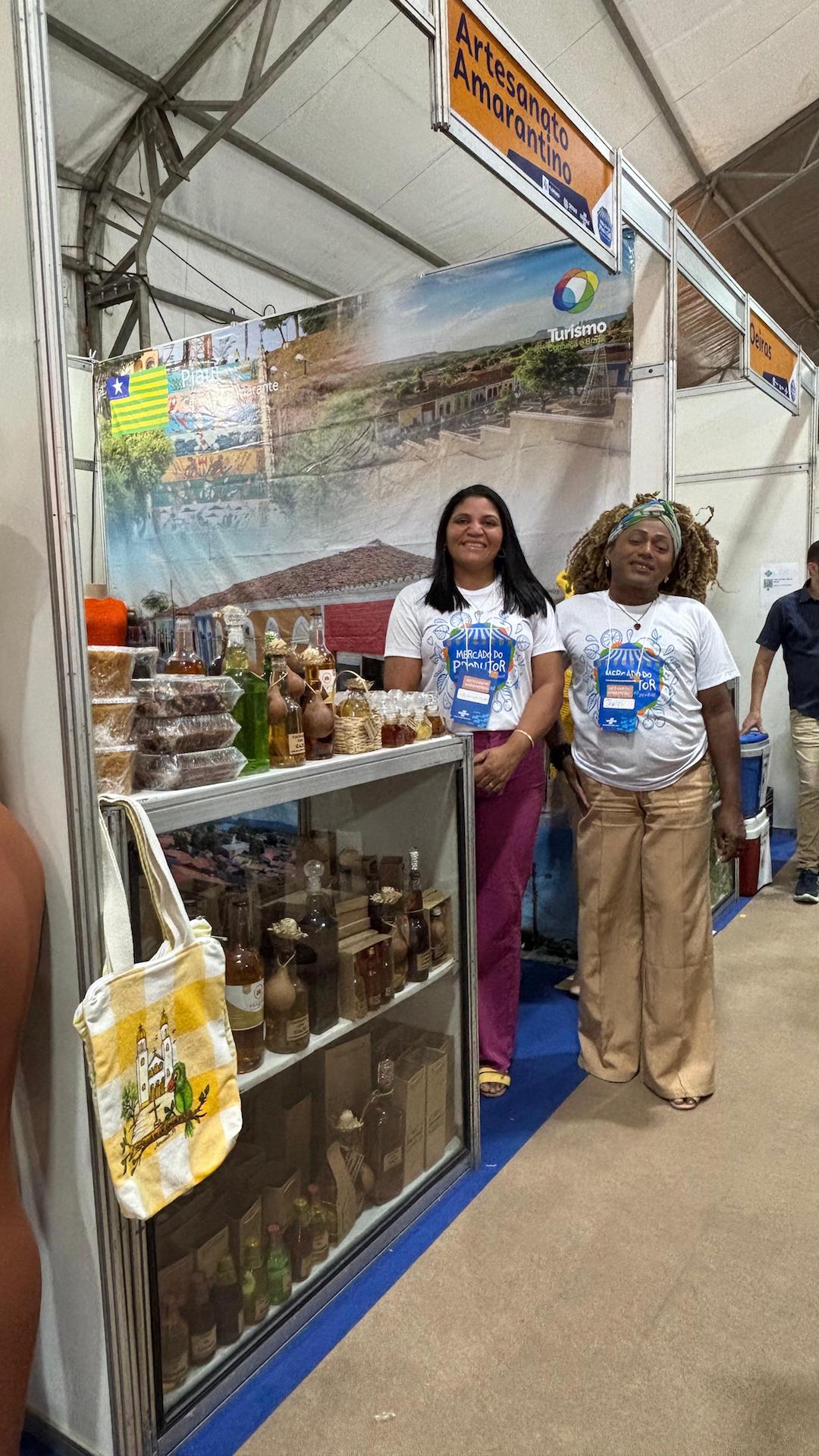 Artesanato e empreendedorismo de Amarante são destaques no Mercado do Produtor em Floriano - Imagem 1