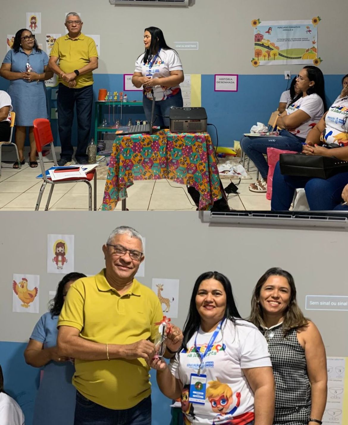 Formação do PPAIC reúne educadores em Manoel Emídio com foco na alfabetização e qualidade do ensino - Imagem 1