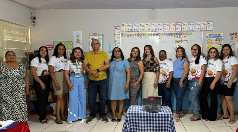 Formação do PPAIC reúne educadores em Manoel Emídio com foco na alfabetização e qualidade do ensino