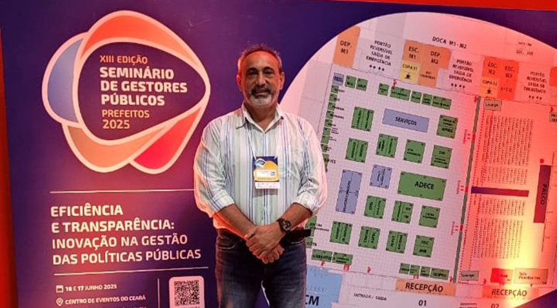 Prefeito de Santo Antônio de Lisboa, Erivaldo Lopes, participa do Seminário de Gestores Públicos em Fortaleza