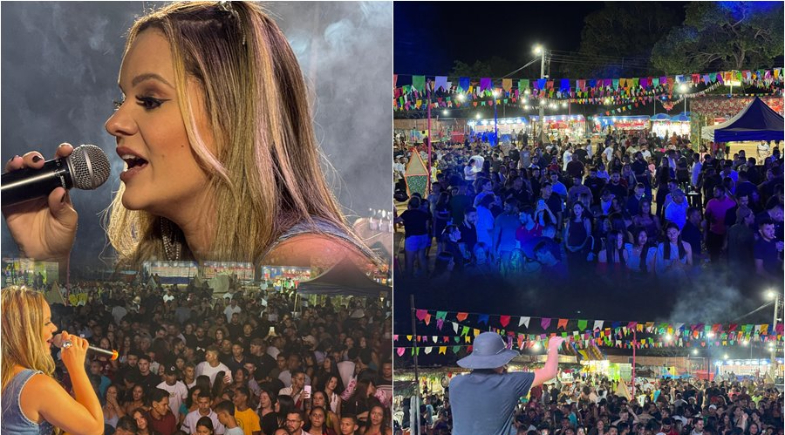 Ribeiro Gonçalves vive grande noite nos Festejos com shows de Menor Vaqueiro e Anny Barbi