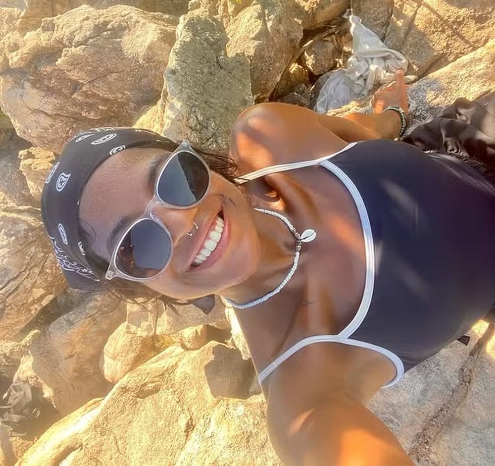 Jovem Juliana Marins, 26 anos, caiu em trilha na Indonésia — Foto: Redes sociais