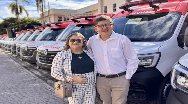 Prefeitura de Ribeiro Gonçalves recebe novas viaturas do SAMU entregues pelo Ministro da Saúde