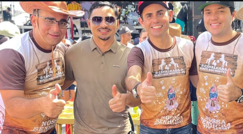 Prefeitos se unem em apoio à cultura nordestina durante vaquejada em Buriti dos Montes
