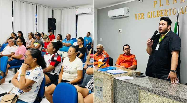 Ambulantes participam de oficina sobre boas práticas na manipulação de alimentos em Esperantina