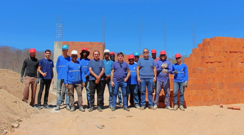 Pio IX avança na saúde com construção de nova UBS na comunidade Pau Ferro