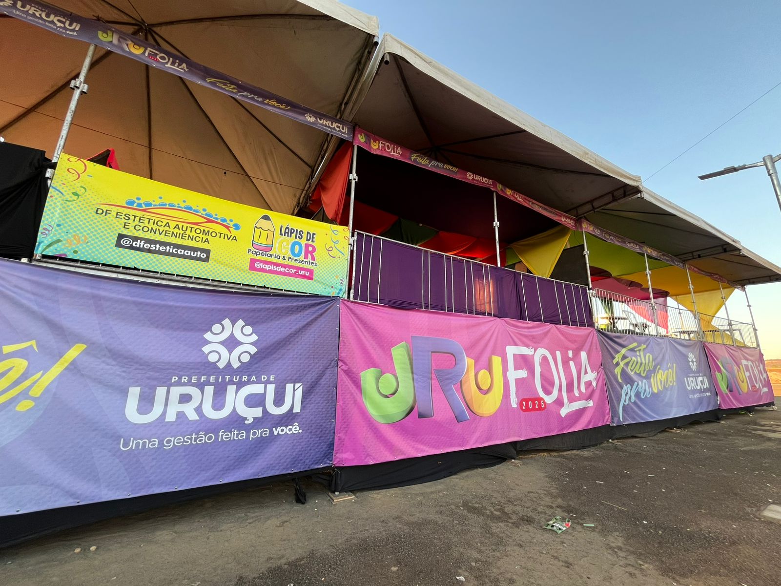 Camarotes do Urufolia 2025 - Foto: Eliaquim de Paula/Meionews.com