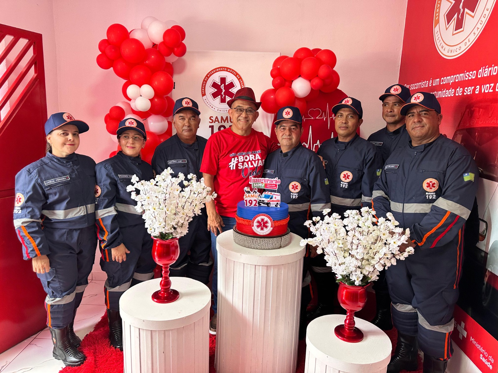 Prefeito Abdoral Melo inaugura base descentralizada do SAMU em São João do Arraial - Imagem 3