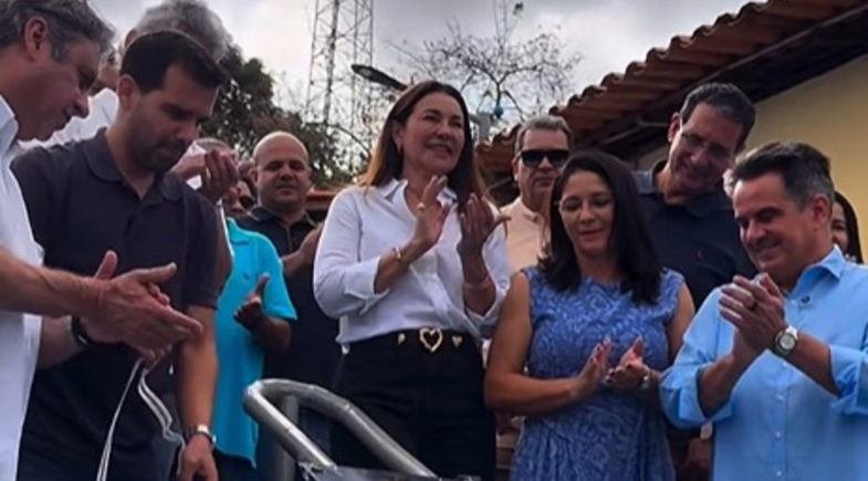 Miguel Leão inaugura novas obras para a população