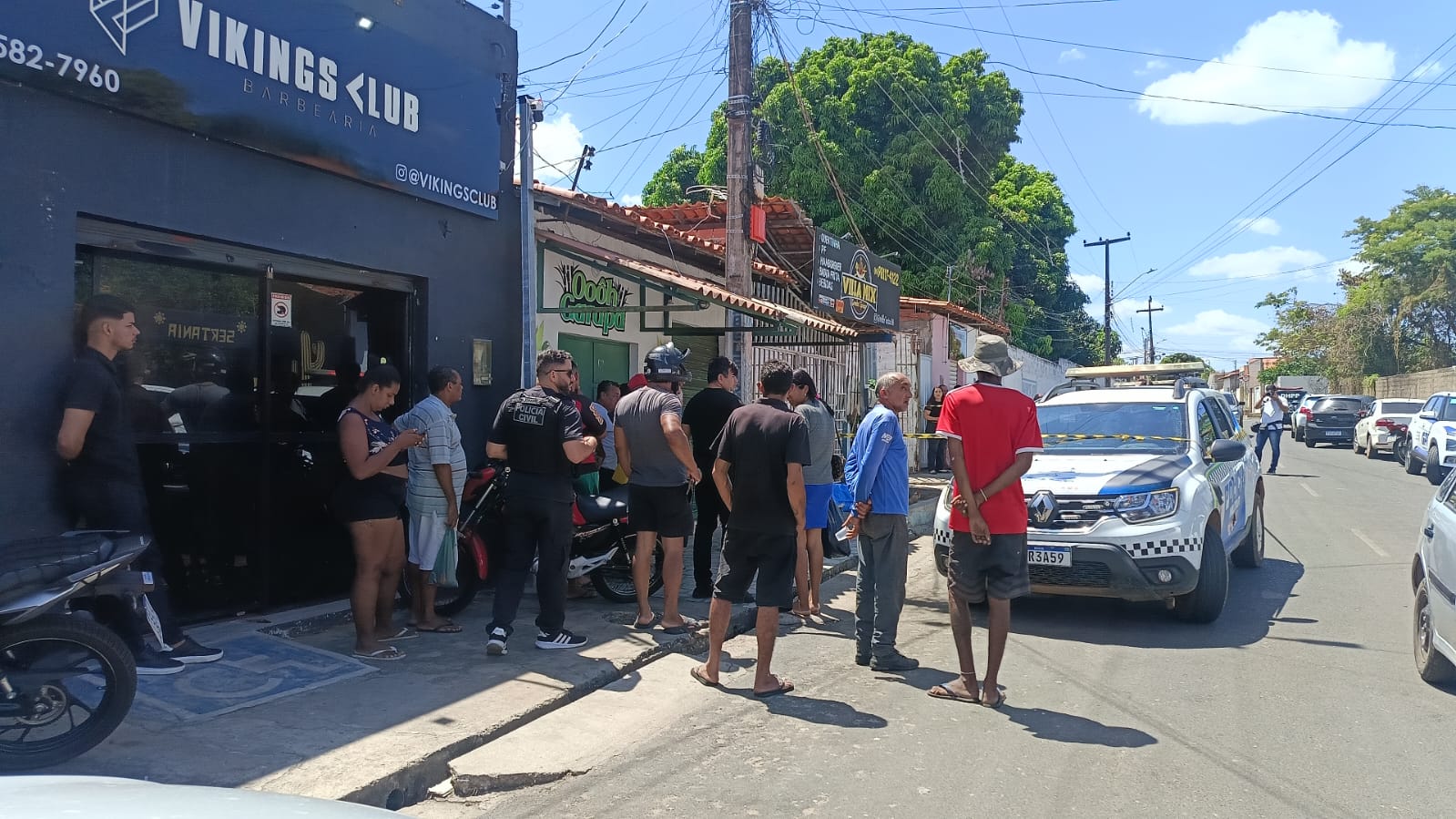 Homem é morto em via pública em Teresina | Foto: Saymon Lima