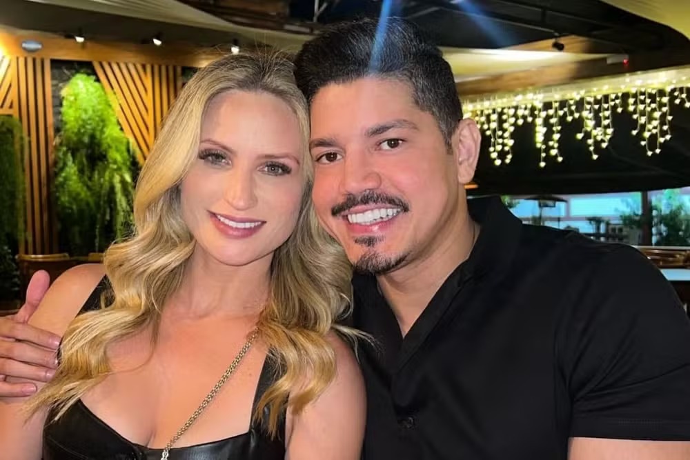 Jaqueline é esposa do cantor sertanejo Diego, da dupla Henrique e Diego. — Foto: Redes sociais/Reprodução