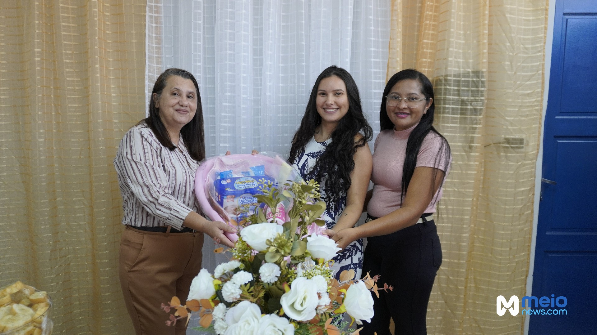 Entrega de enxoval para gestante