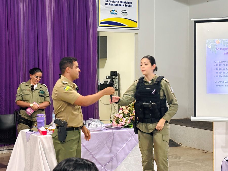Agosto Lilás: Combate à violência contra a mulher em Francisco Santos - Imagem 1
