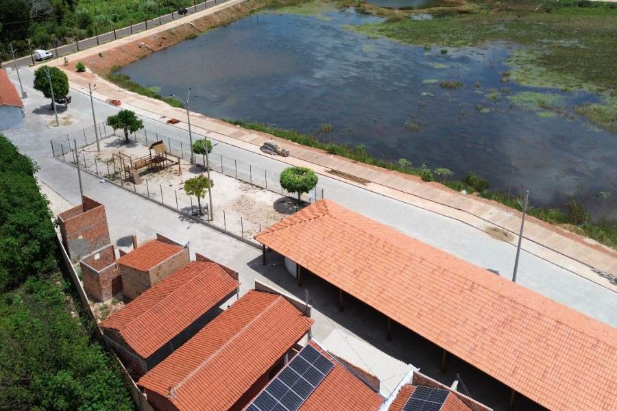 Cobertura da Orla do Açude avança em Nossa Senhora de Nazaré - Imagem 3