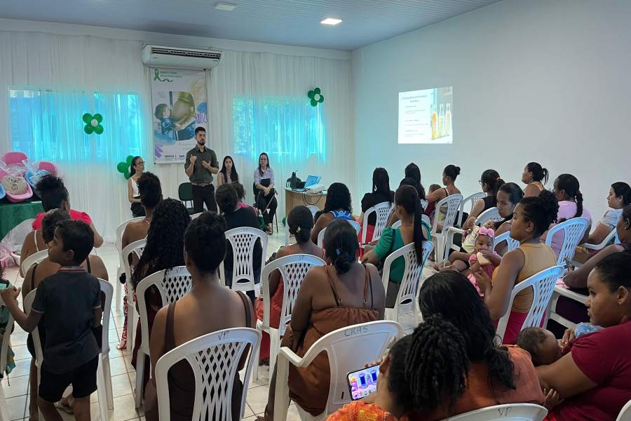 Mães recebem enxovais e orientações em Jardim do Mulato - Imagem 2