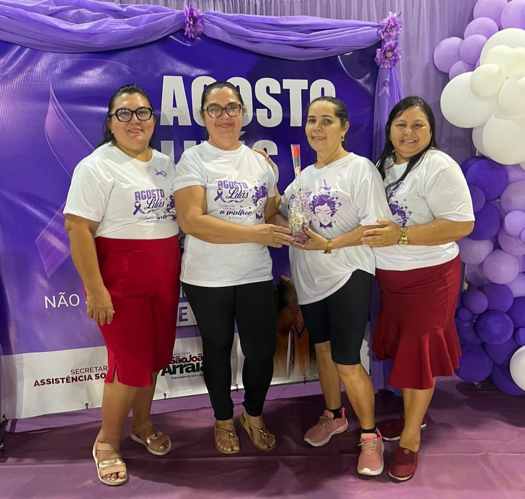 Prefeitura de São João do Arraial realiza evento em alusão ao Agosto Lilás - Imagem 7