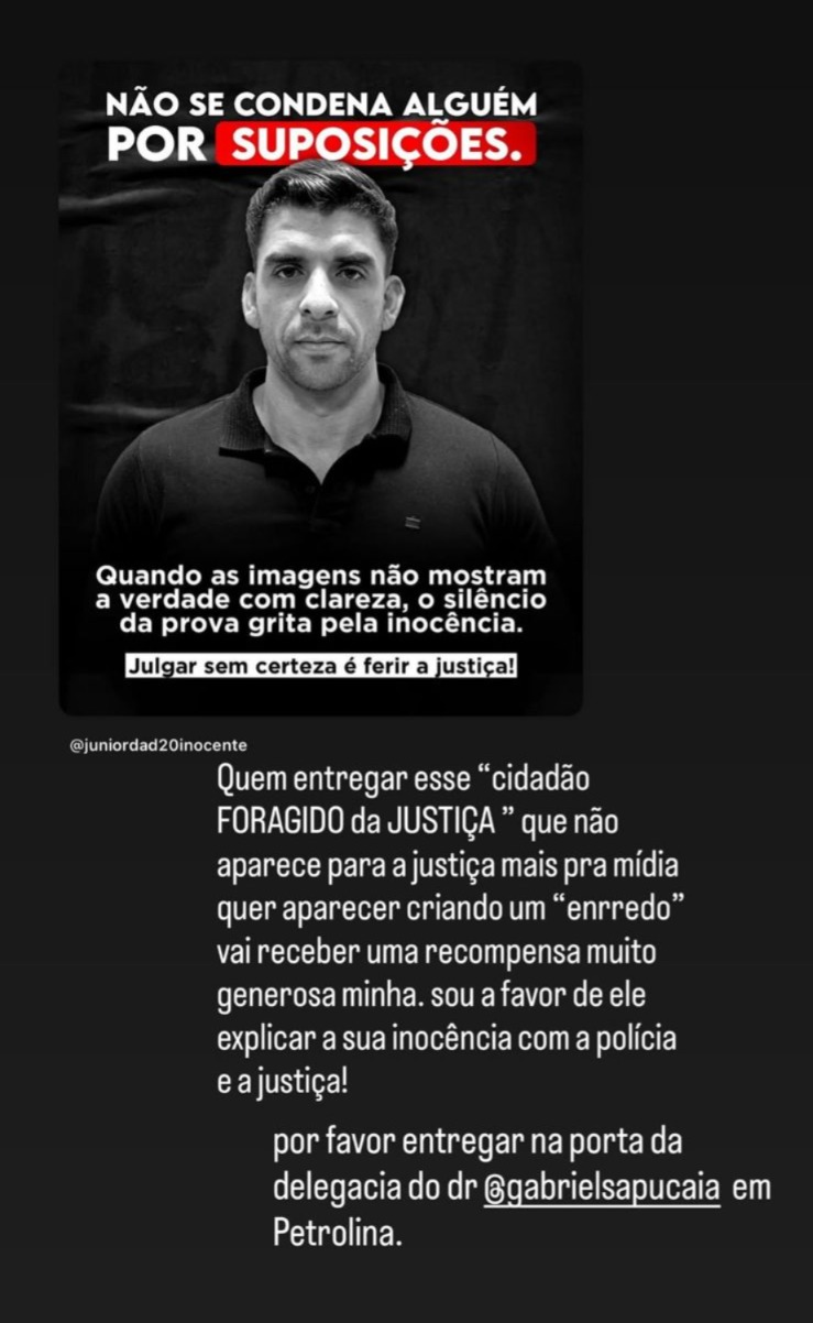 Fernandin OIG via Instagram | Imagem: Captura de tela