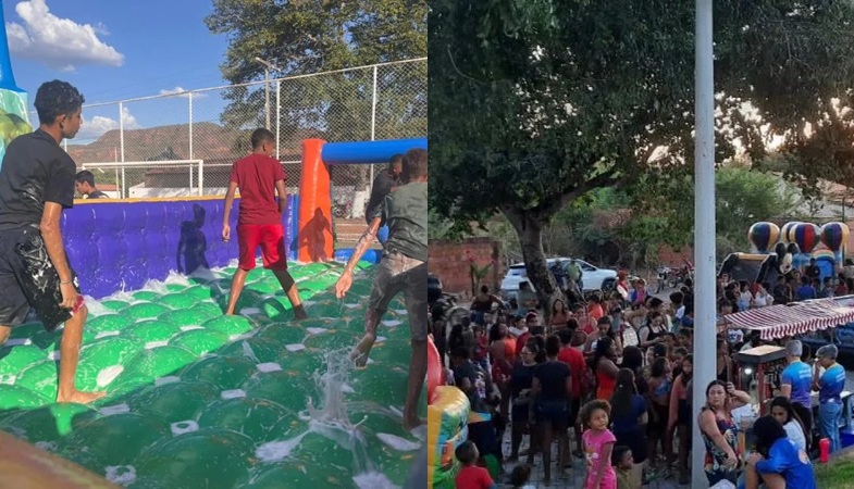 Prefeitura de São Gonçalo do Gurgueia leva brinquedos e atividades às crianças